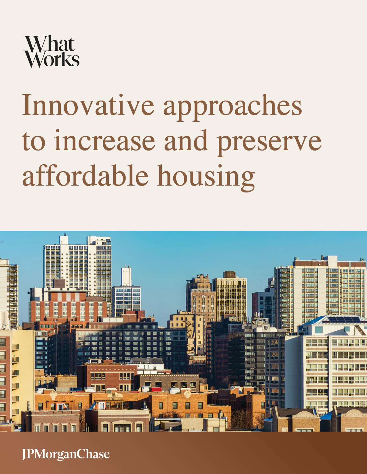 Innovative Approaches to Increase and Preserve Affordable Housing